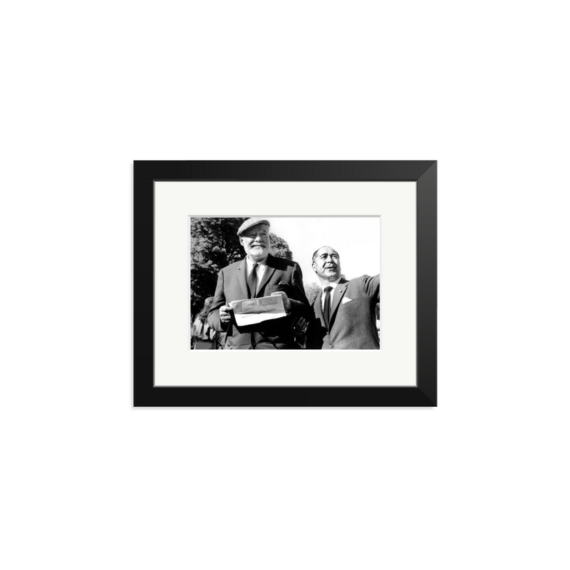 Hemingway at a Horse Race