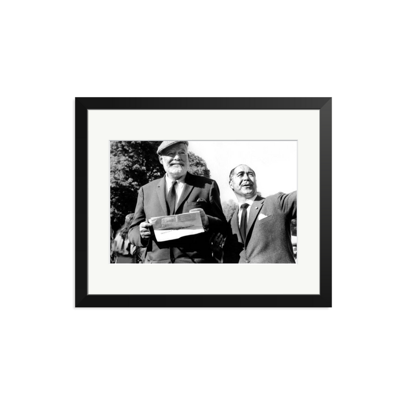 Hemingway at a Horse Race