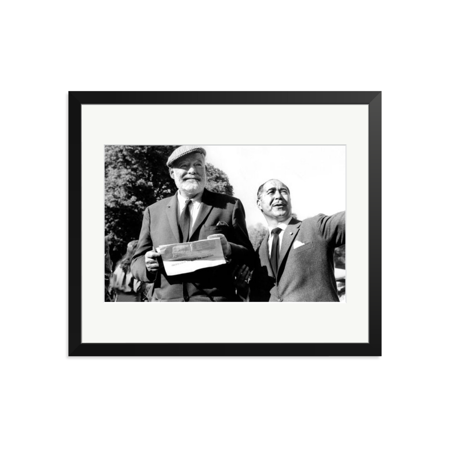 Hemingway at a Horse Race