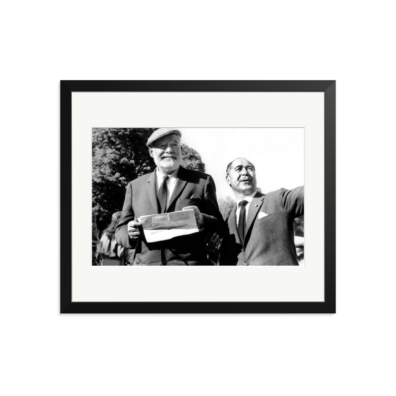 Hemingway at a Horse Race