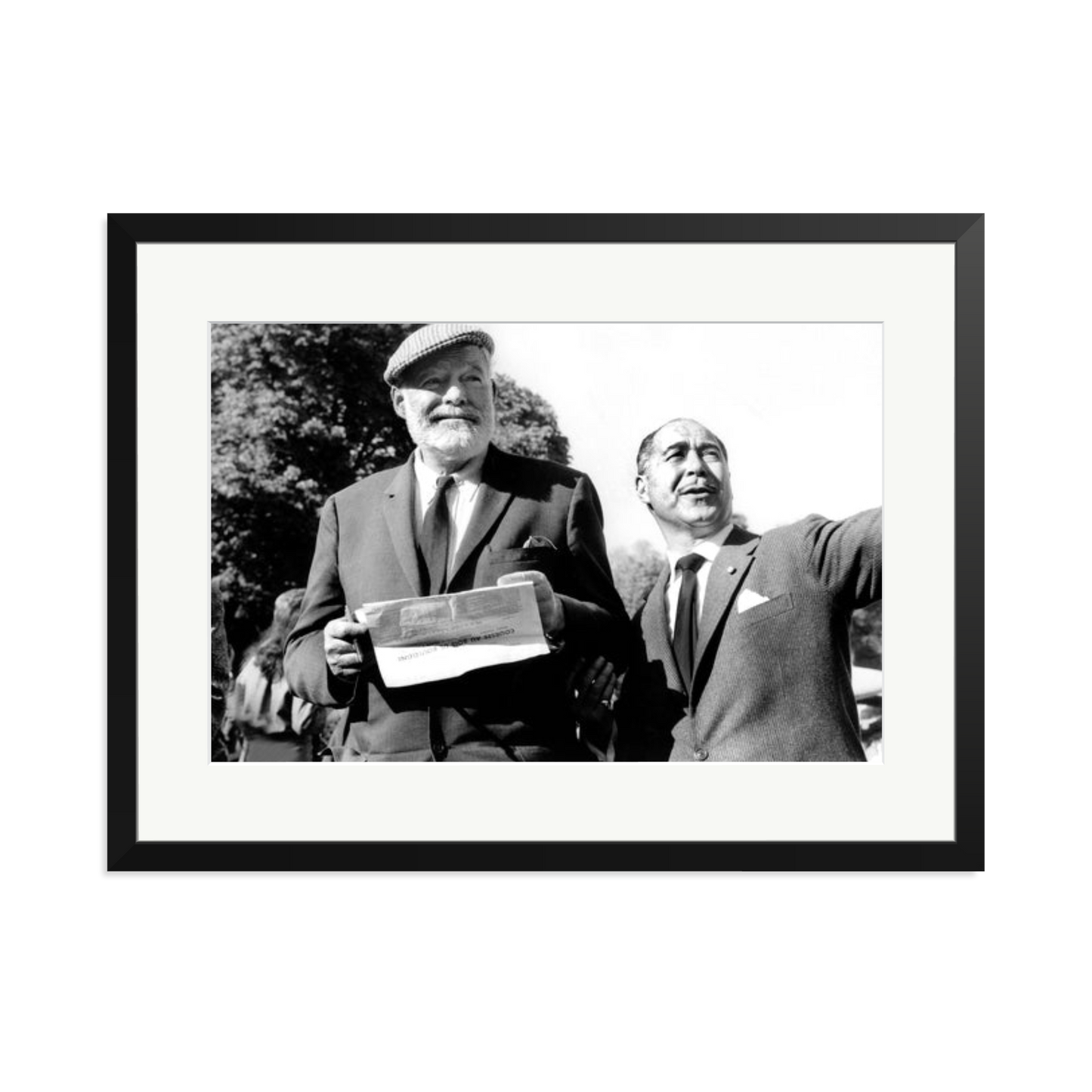 Hemingway at a Horse Race