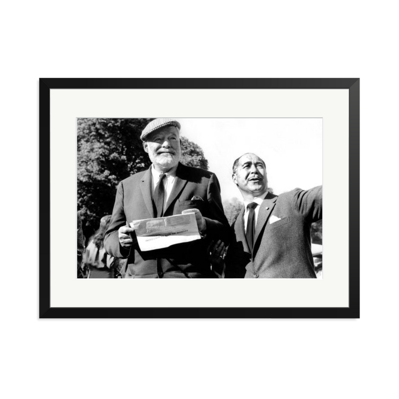 Hemingway at a Horse Race