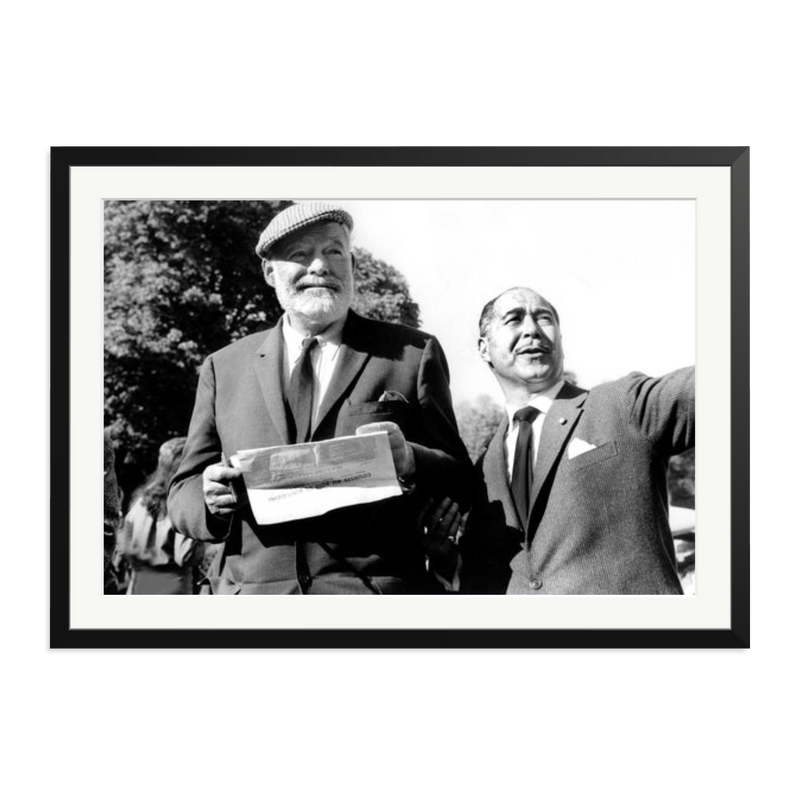 Hemingway at a Horse Race