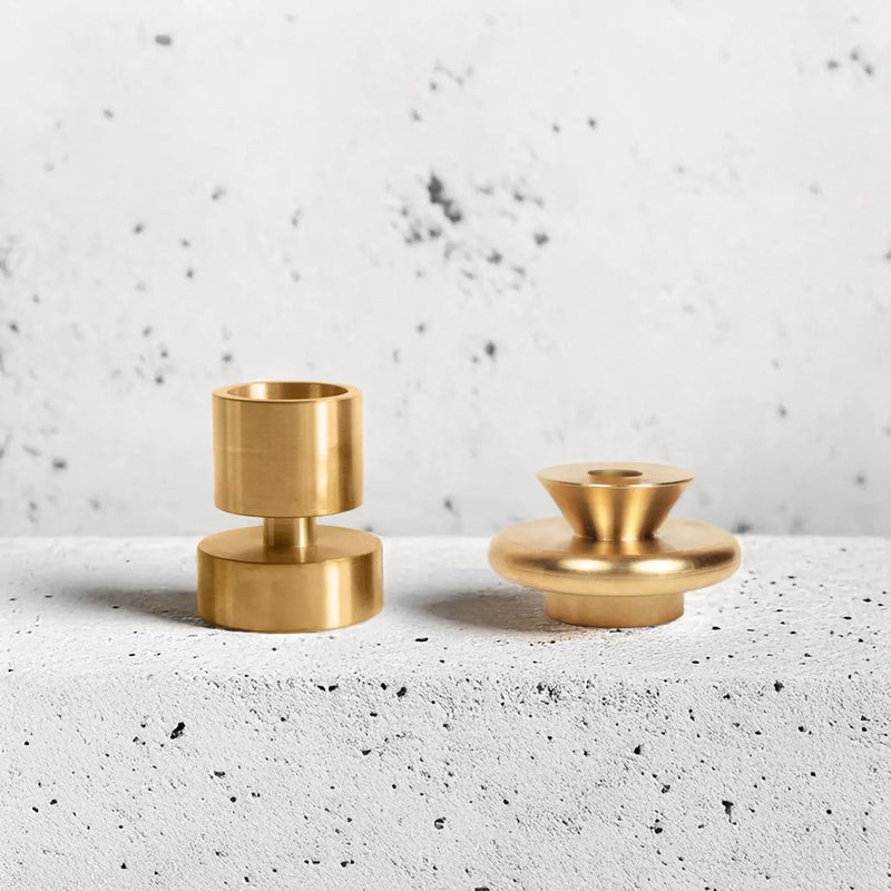 Brass Taper Candle Holder
