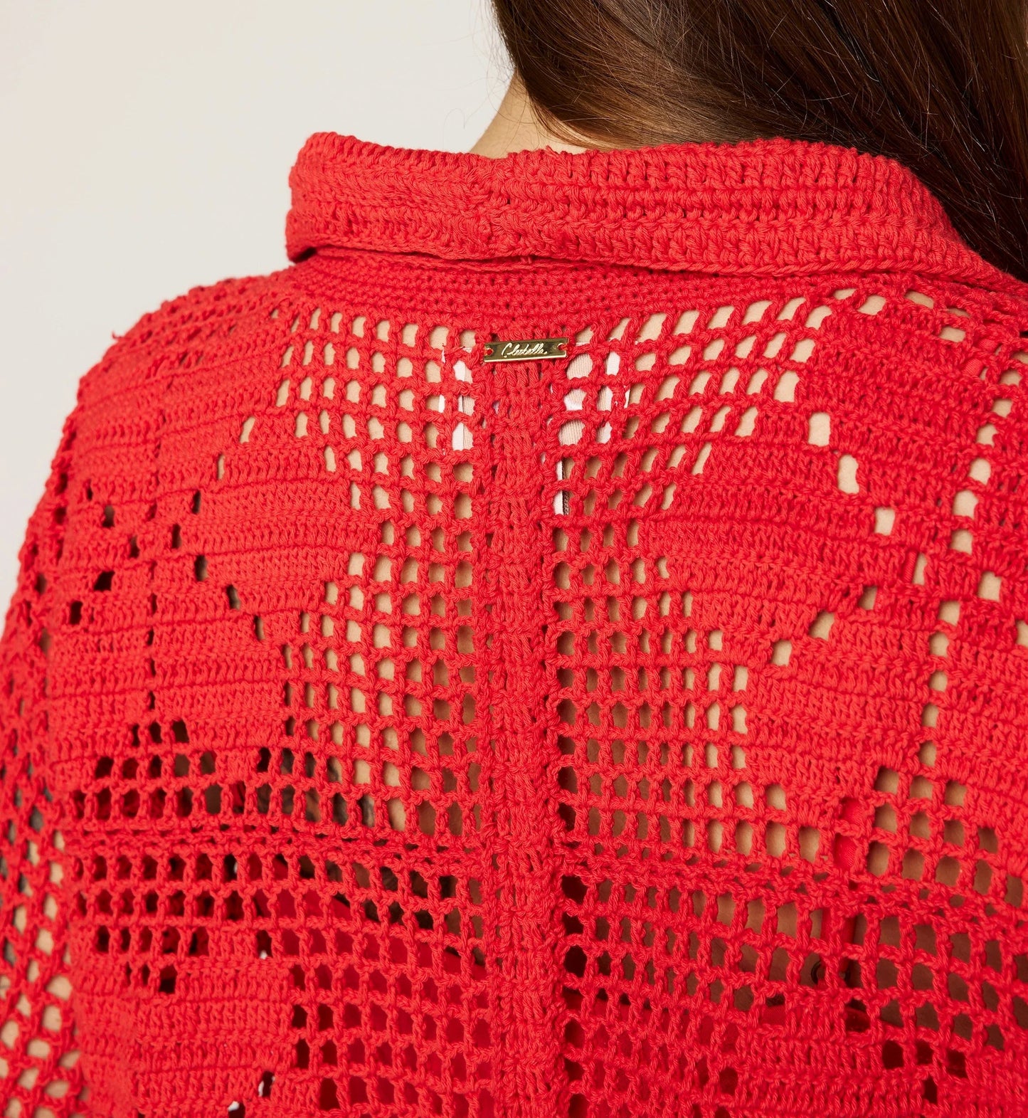 Cleobella - Ileanna Crochet Mini Dress - Poppy Red