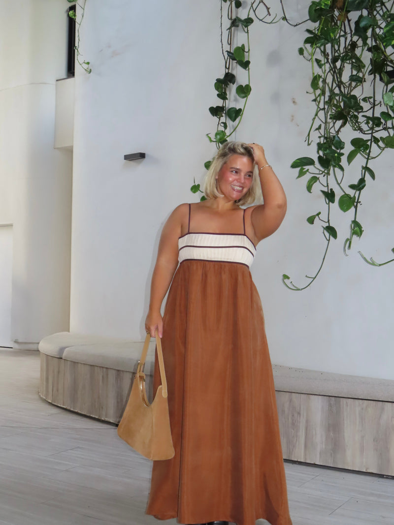Sancia - The Jules Dress - Ochre
