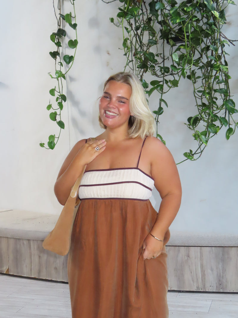 Sancia - The Jules Dress - Ochre
