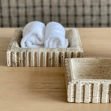 Athens Catch in Travertine, Large