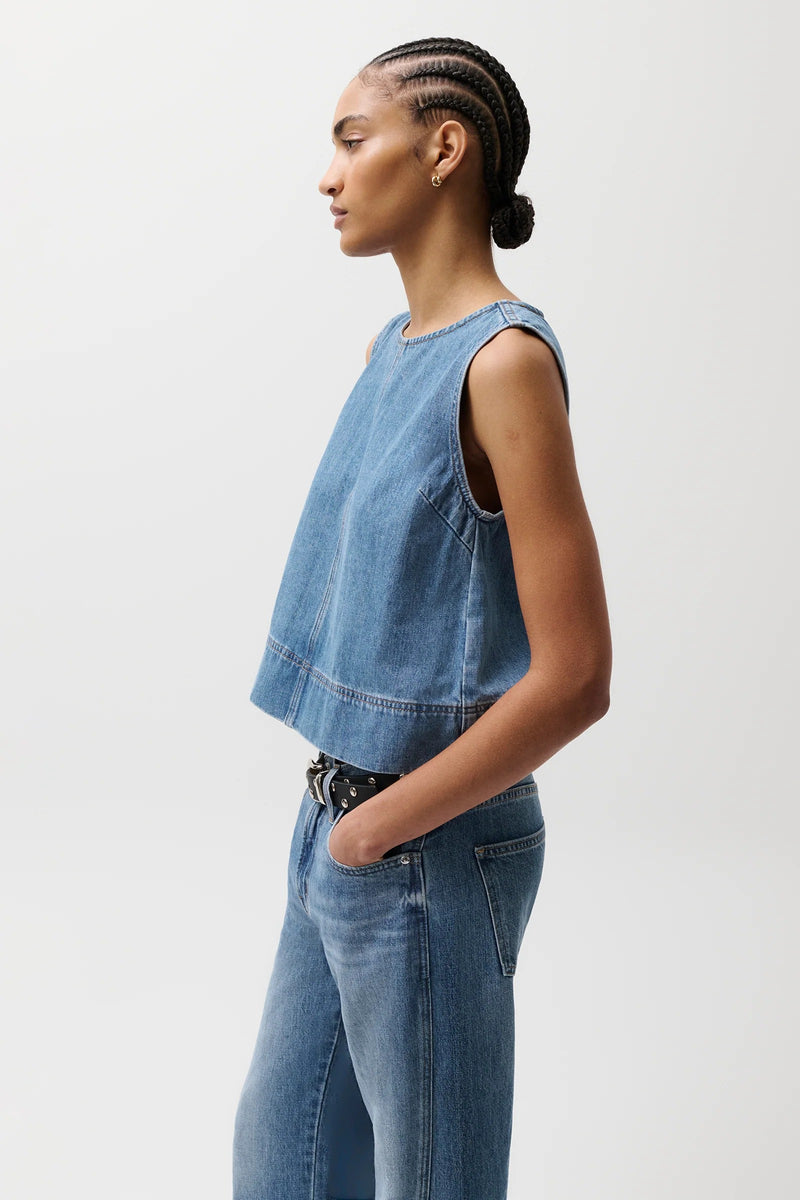Pistola - Rue Pop Over Swing Shirt - Sail Away