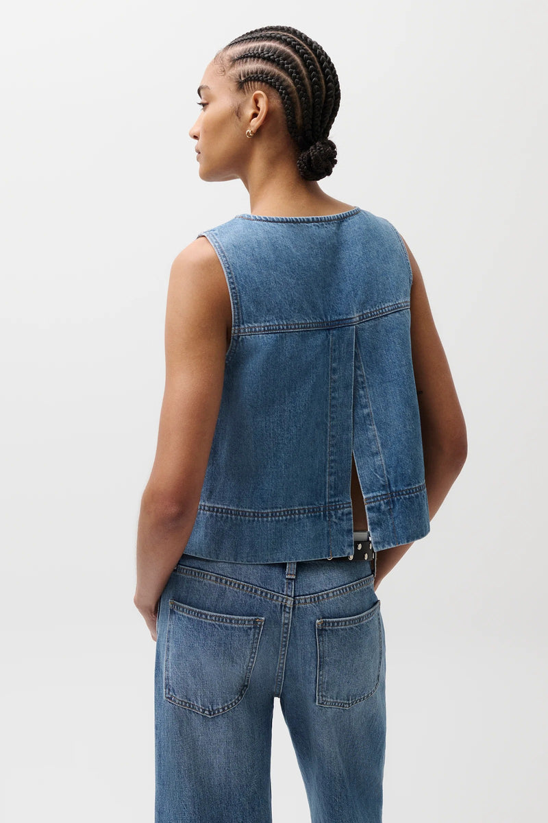Pistola - Rue Pop Over Swing Shirt - Sail Away
