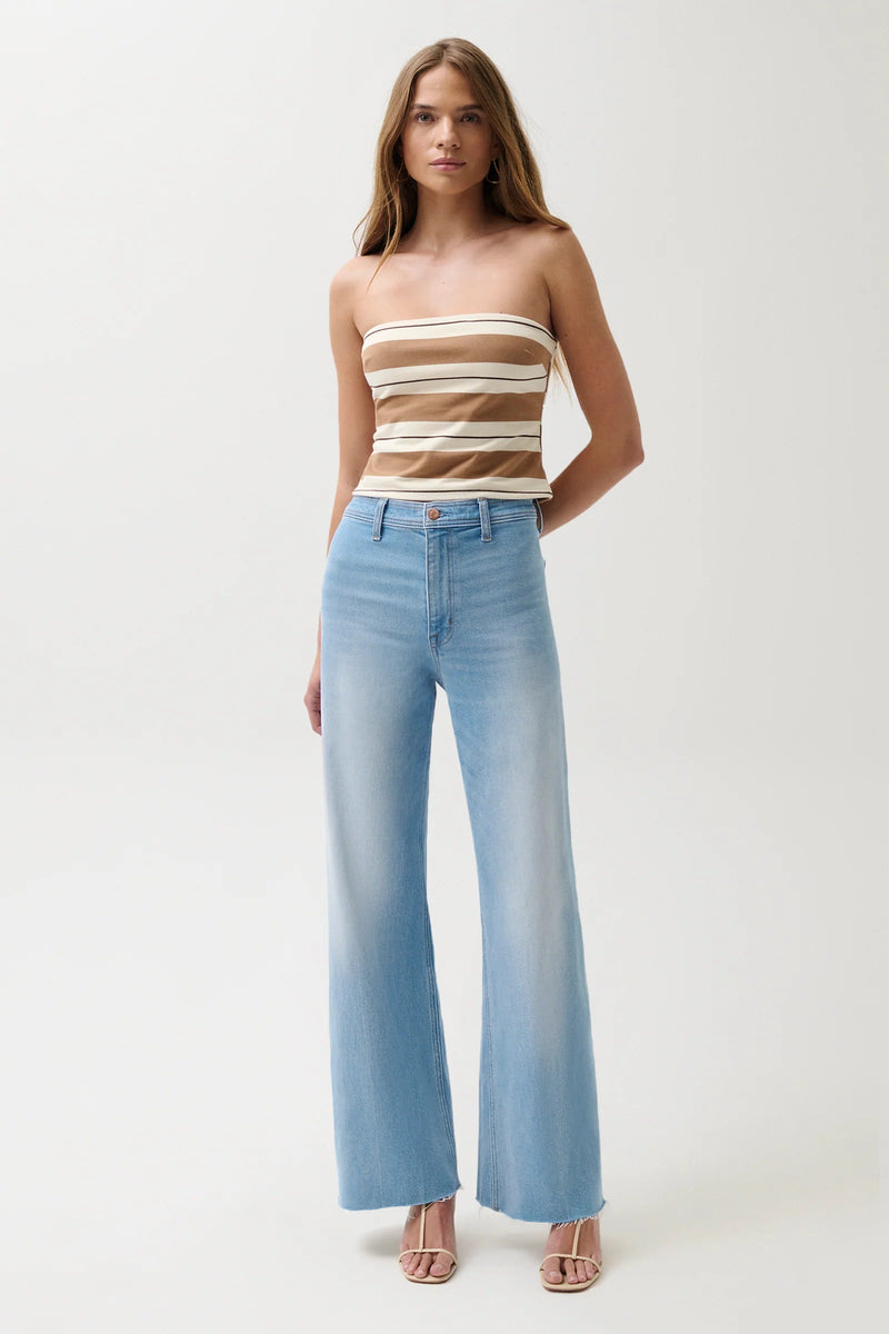 Pistola - Beverly Tube Top - Desert Egret Stripe