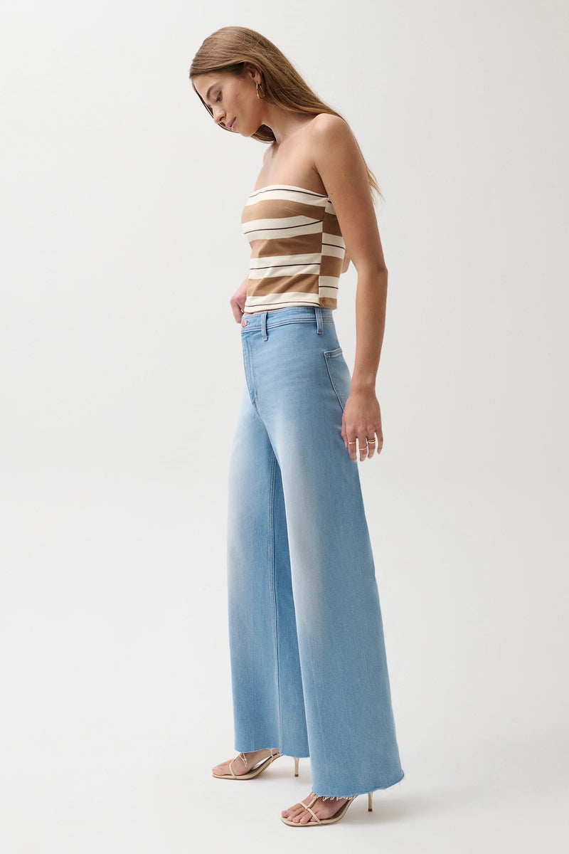 Pistola - Penny High Rise Wide Leg - Whisper