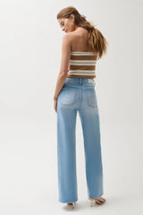 Pistola - Penny High Rise Wide Leg - Whisper