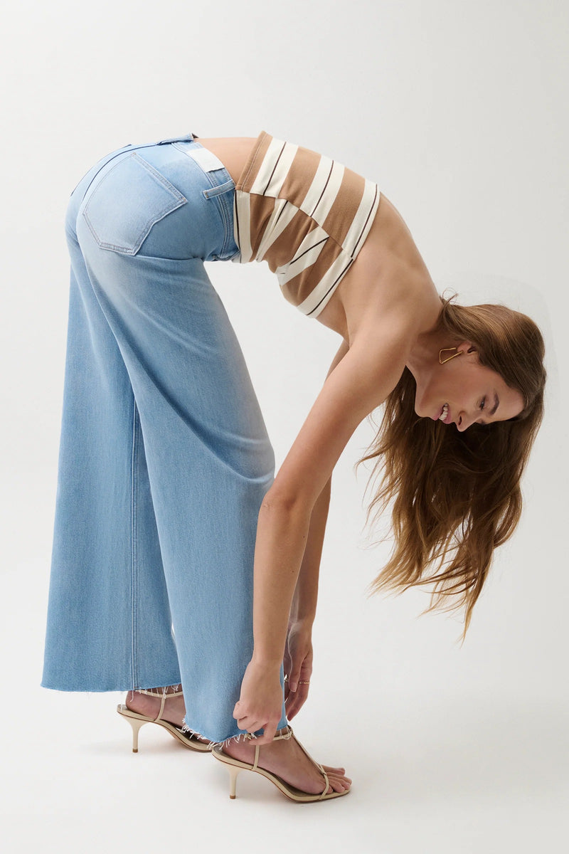 Pistola - Penny High Rise Wide Leg - Whisper