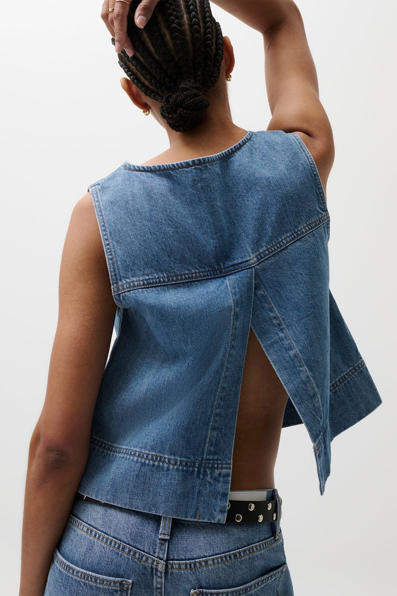 Pistola - Rue Pop Over Swing Shirt - Sail Away