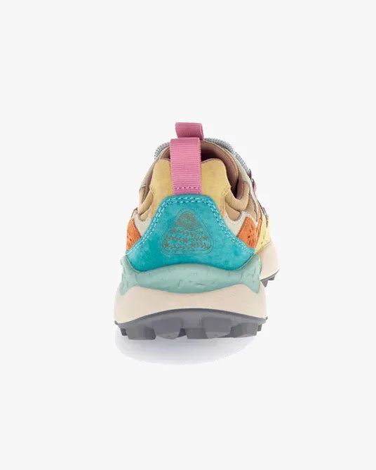 Flower Mountain - Yamano 3 Sneakers - Woman Suede/Nylon Rose-Light Orange-Orange