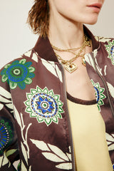 ALEMAIS - Jasper Bomber Jacket - Chocolate