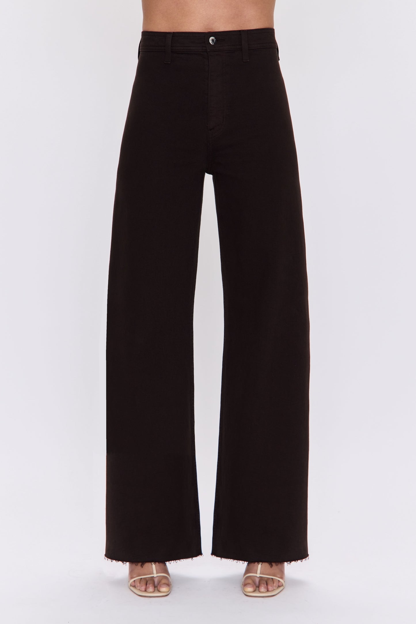 Pistola - Penny High Rise Wide Leg - Mocha