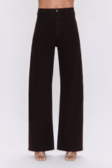 Pistola - Penny High Rise Wide Leg - Mocha