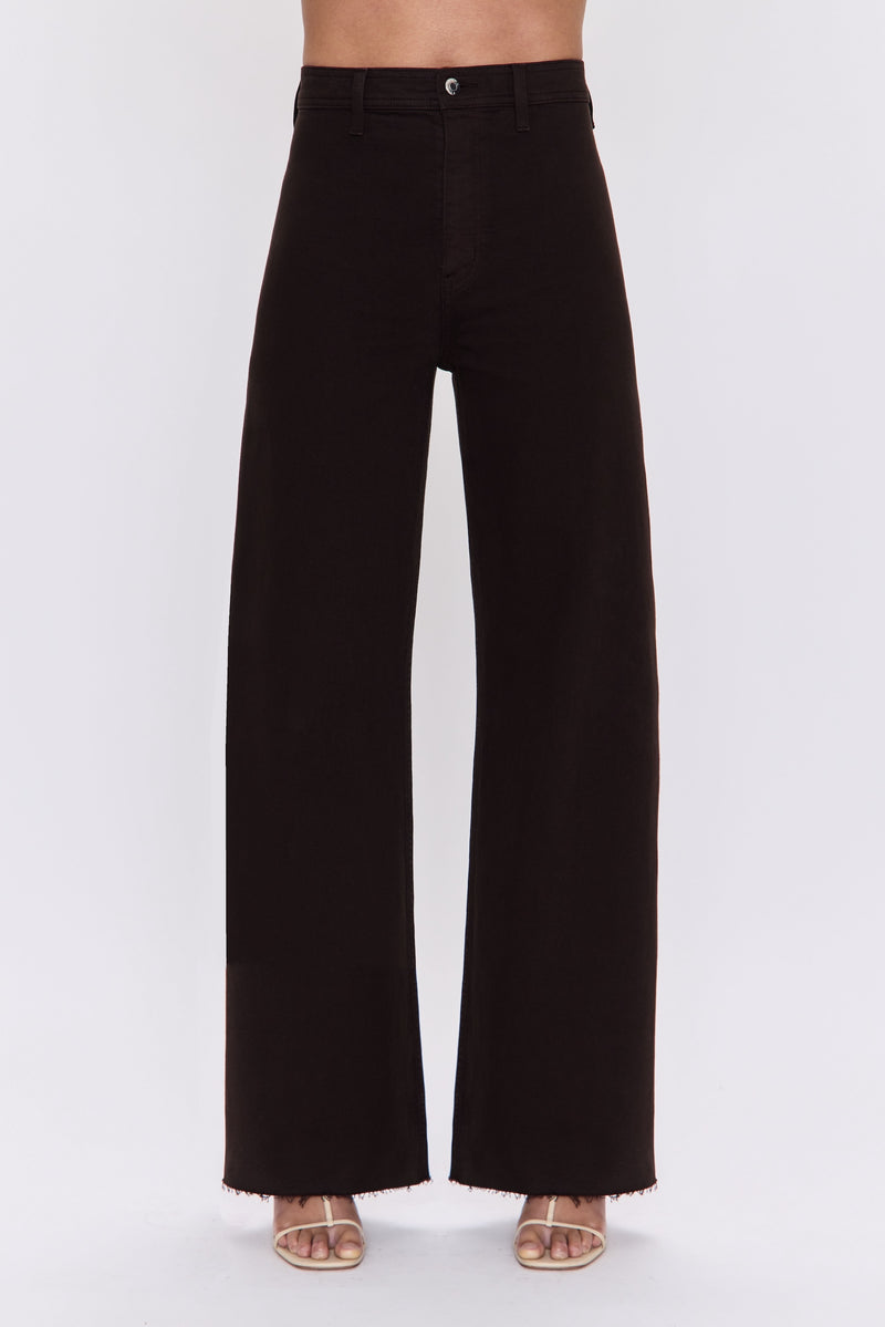 Pistola - Penny High Rise Wide Leg - Mocha