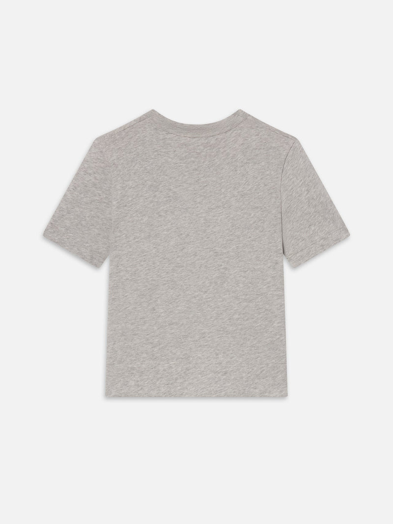 FRAME - The Boxy Tee - Heather Grey