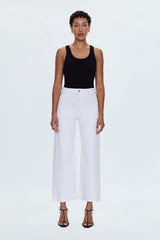 Pistola - Penny Crop High Rise Wide Leg Crop - Blizzard