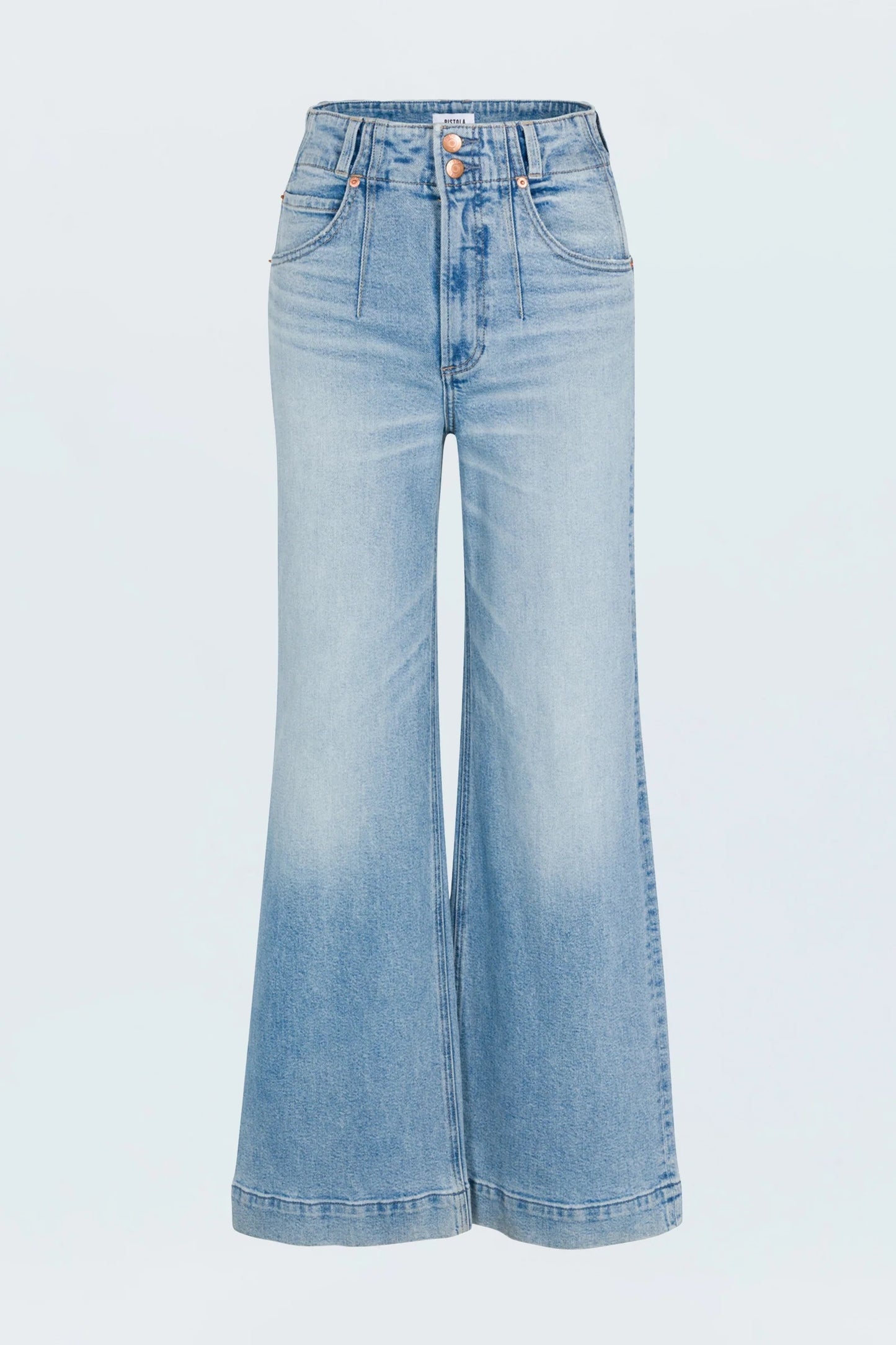 Pistola - Lana Double Button High Rise Ultra Wide Leg - Terrace