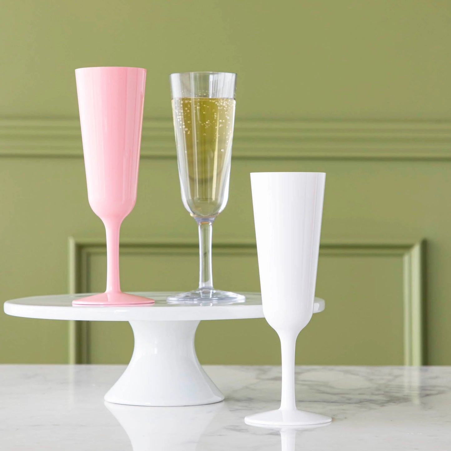 Unbreakable Champagne Glass - Pink
