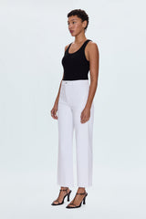 Pistola - Penny Crop High Rise Wide Leg Crop - Blizzard