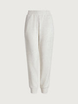 Varley - The Slim Cuff Pant 25 - Ivory Marl Fleck