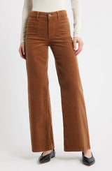 FRAME - Le Slim Palazzo Modernist Pocket - Maple Brown