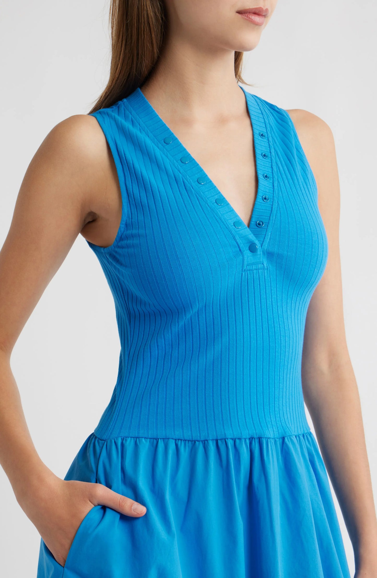 Rails - Currant Midi Dress - French Blue