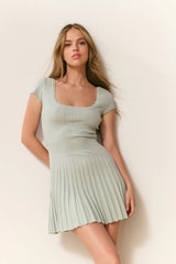 LoveShackFancy - Evaluna Dress - Eau De Nil