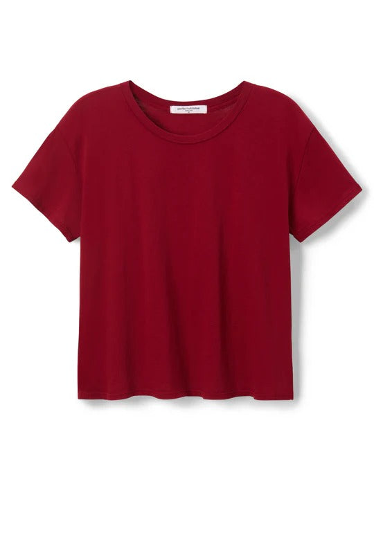 PerfectWhiteTee - Harley Boxy Crew Tee - Maple