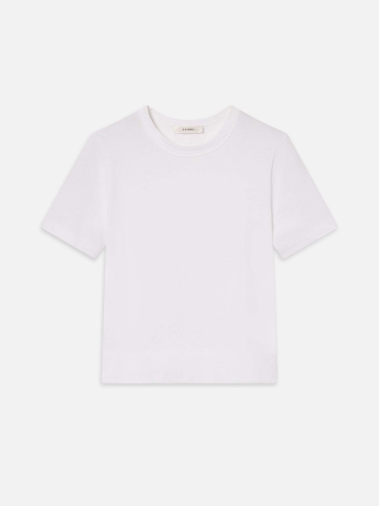 FRAME - The Boxy Tee - White