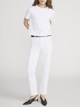 FRAME - The Boxy Tee - White