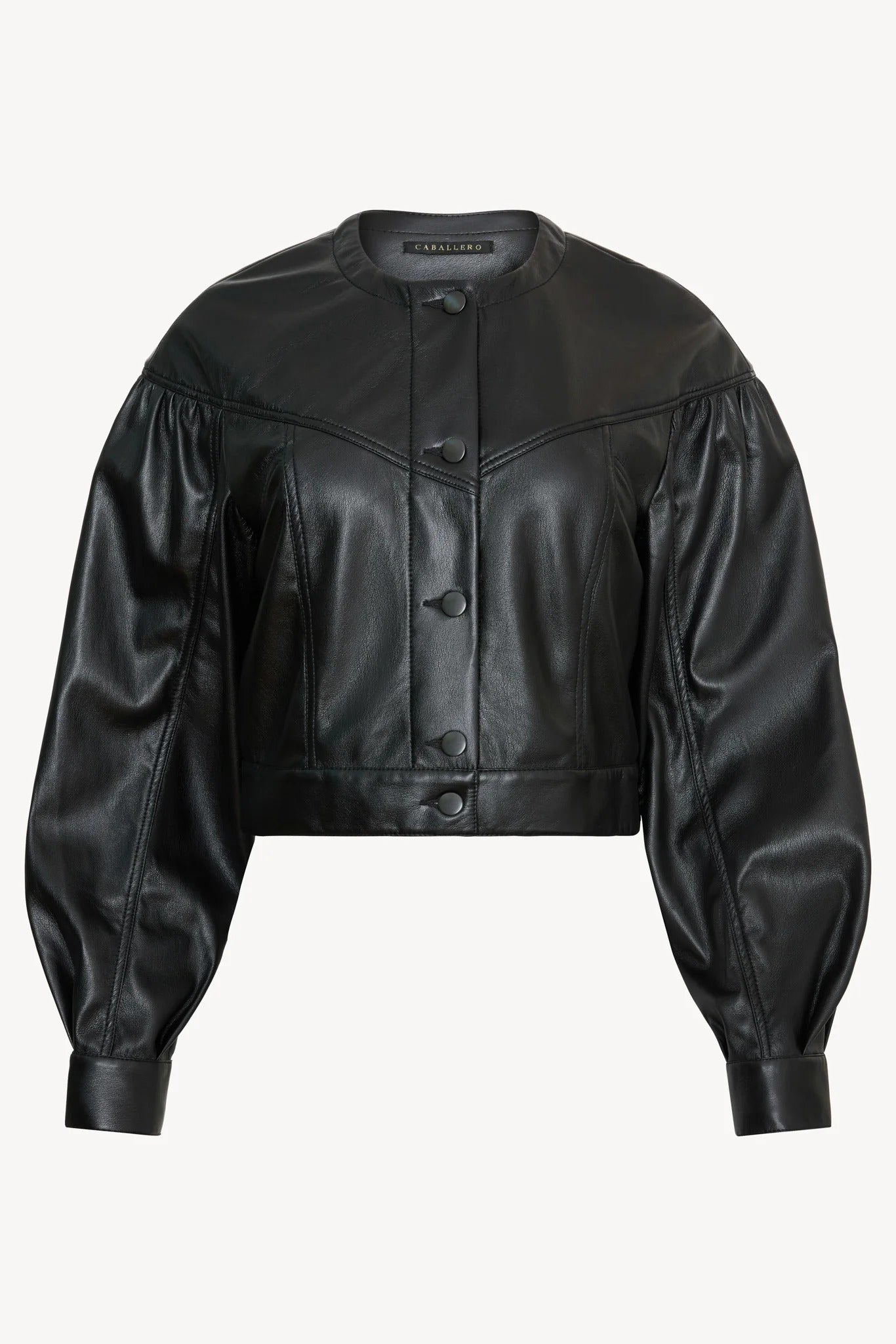 Cabellero - Sabrina Jacket - Black Vegan Leather