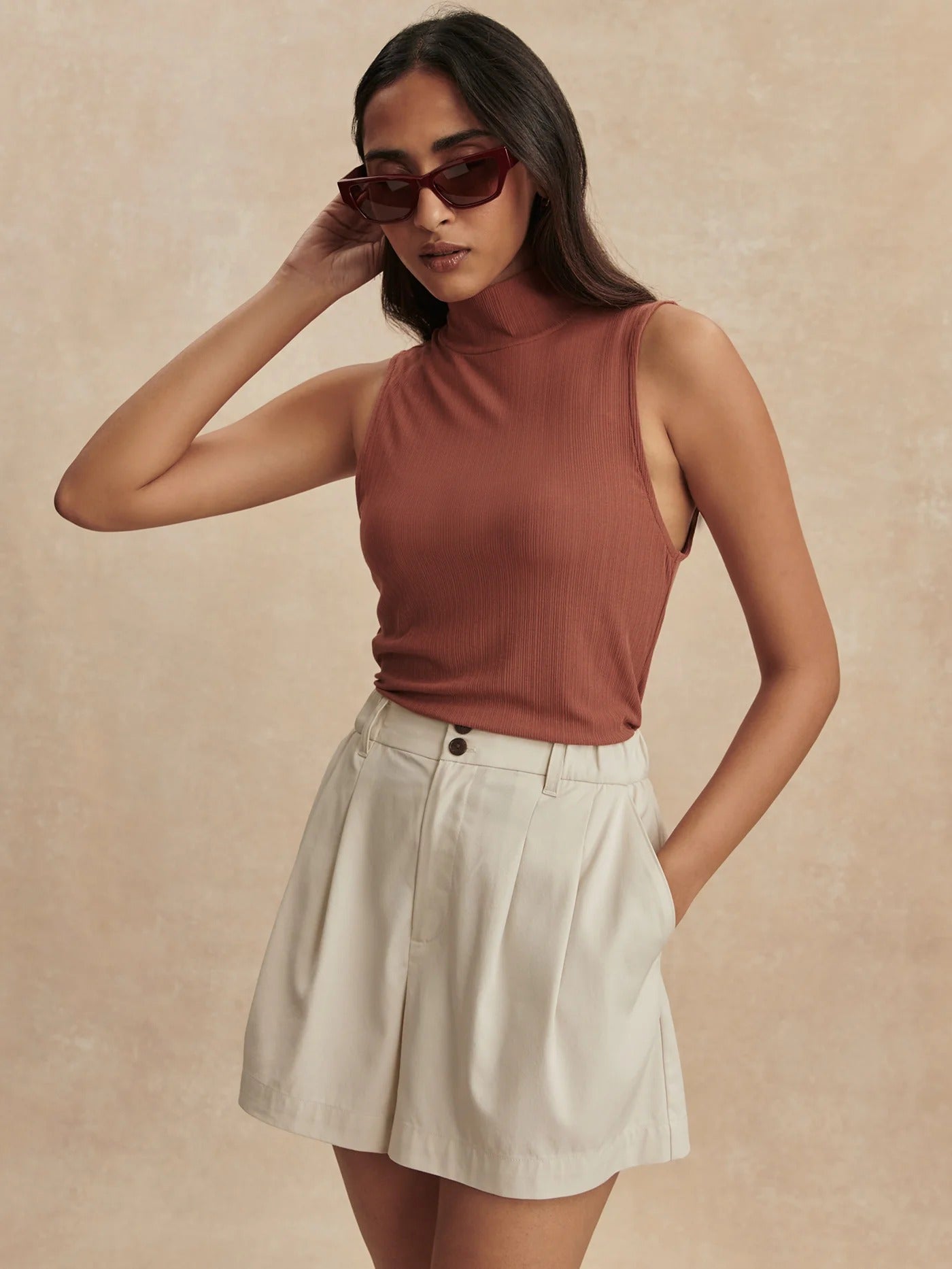 Varley - Tansy Woven Short 3 - Ivory