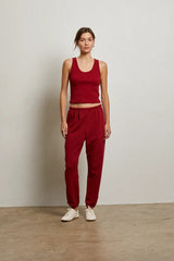 PerfectWhiteTee - Johnny French Terry Easy Sweatpant - Maple