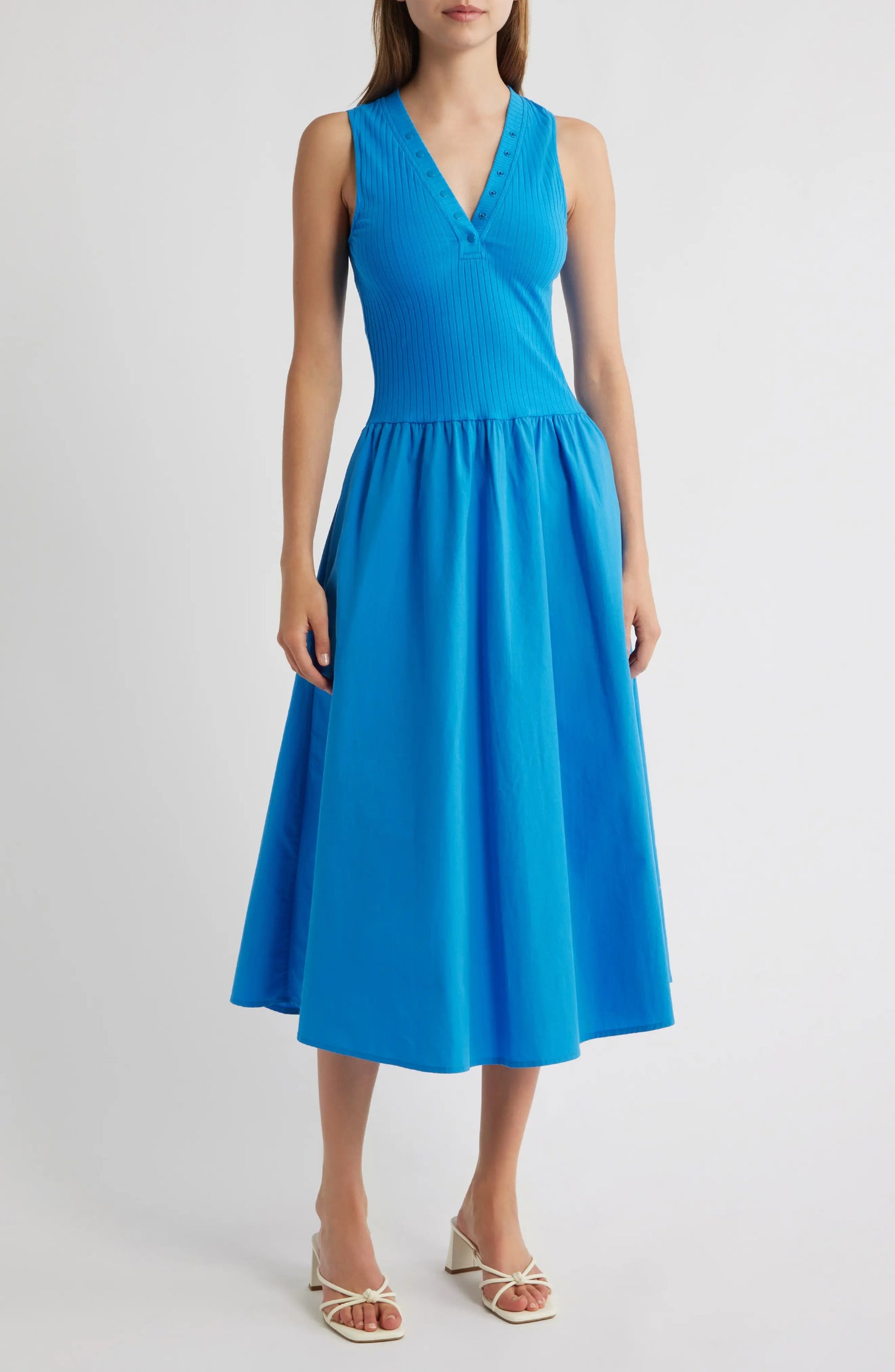 Rails - Currant Midi Dress - French Blue