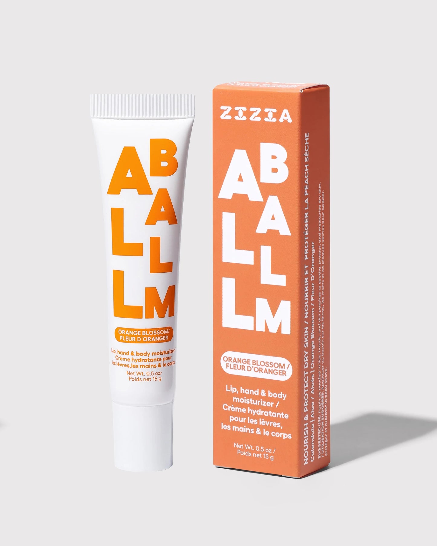 Zizia All Balm Tube - Orange Blossom Neroli Hand & Lip Balm