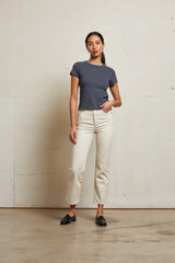PerfectWhiteTee - Lisa Fitted Short Sleeve Tee - Night