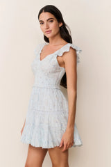 LoveShackFancy - Presline Dress - Snowdrop Blue