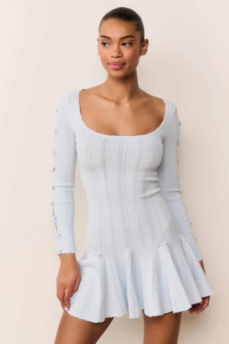 LoveShackFancy - Seychelle Dress - Icicle Blue