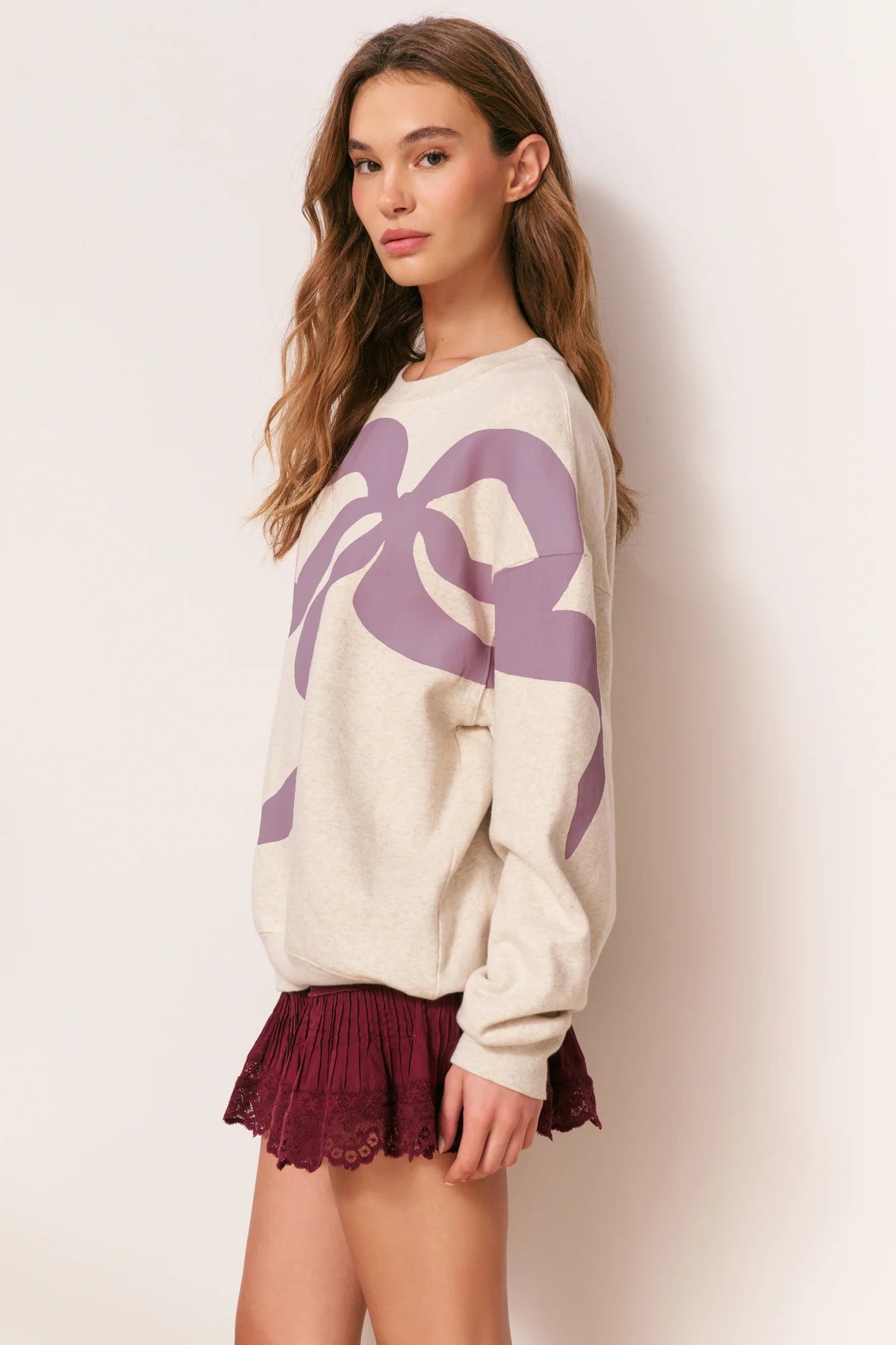 LoveShackFancy - Palo Pullover - Oatmeal