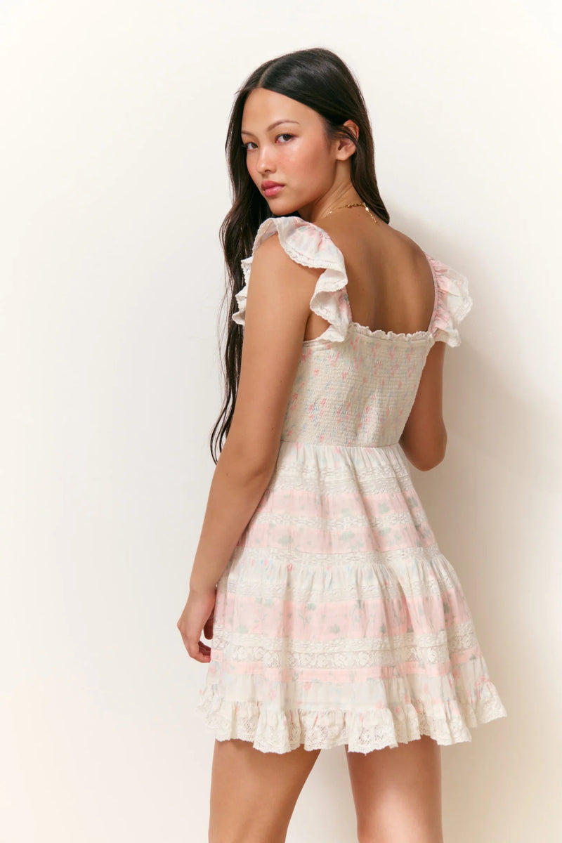 LoveShackFancy - Melitta Dress - Pink Blush