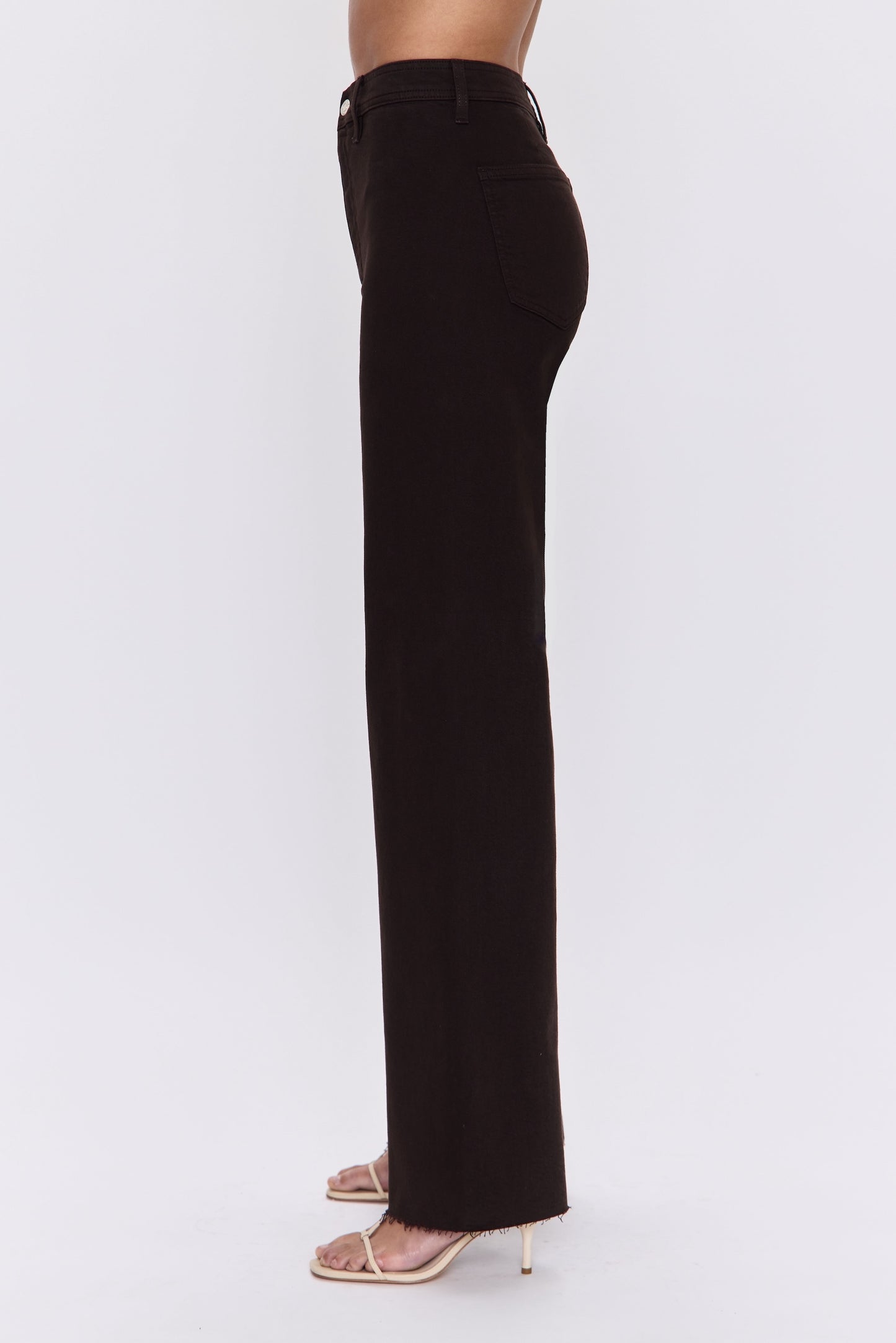 Pistola - Penny High Rise Wide Leg - Mocha