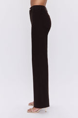 Pistola - Penny High Rise Wide Leg - Mocha