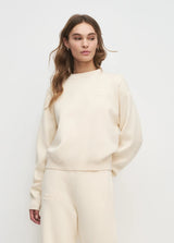 Favorite Daughter - Do Not Use Fatigue Sisters Sweatshirt - Cream