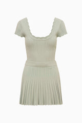 LoveShackFancy - Evaluna Dress - Eau De Nil
